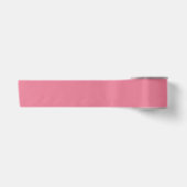 Trendy Tulp Roze Effen Kleur Satijnen Lint (Voorkant)