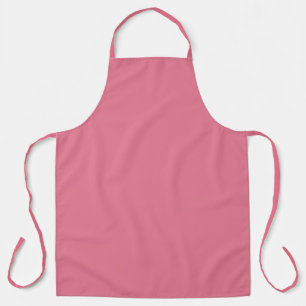 Trendy Tulp Roze Effen Kleur Schort