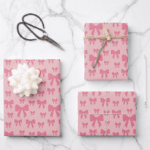 Trendy Tulp Roze Strikken Patroon Op Boho Chic Roz