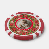 Trendy Tulp Thema Romantisch Feest Poker Chips (Enkel)
