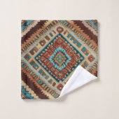 Trendy Turks Mooi Oud Patroon Collectie Bad Handdoek (Wasdoekje)