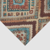 Trendy Turks Mooi Oud Patroon Collectie Tissuepapier (Detail)