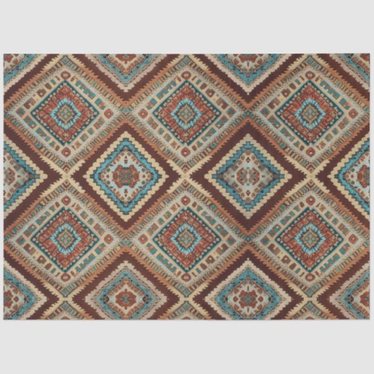 Trendy Turks Mooi Oud Patroon Collectie Tissuepapier (Voorkant)