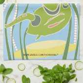 Trendy Turtle American MoJo Keukenhanddoek (Gevouwen)