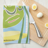 Trendy Turtle American MoJo Keukenhanddoek (Quarter Fold)