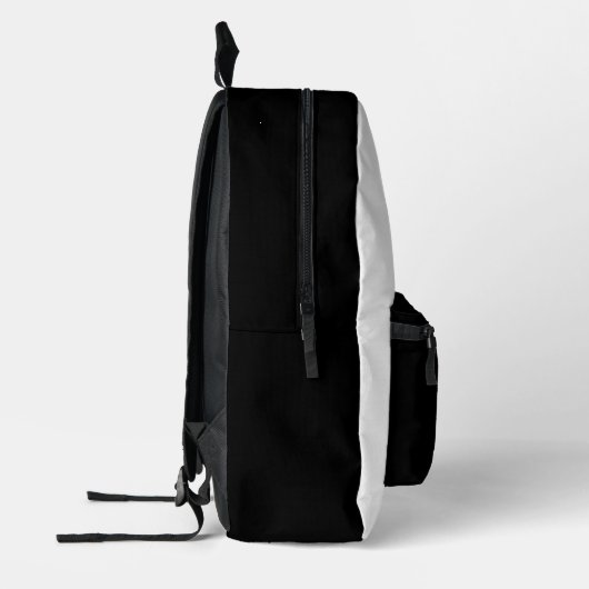 Trendy Two-Tone School Style with Personalization Bedrukte Rugzak (Links)