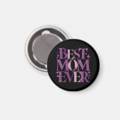 Trendy typografie Beste moeder ooit Magneet (Voorkant / Achterkant)
