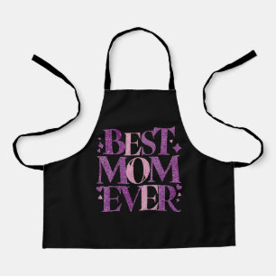 Trendy Typografie Beste Moeder Ooit Schort
