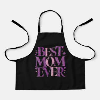 Trendy Typografie Beste Moeder Ooit Schort