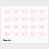 Trendy Typografie Sparen de Stickers van de Datum, (Vel)