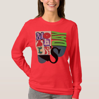 Trendy Typografie Tribute: Moederdag T-ST-Shirt T-shirt