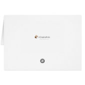 Trendy Typografie Vriendschap Woorden Kaart (Achterkant Horizontaal)