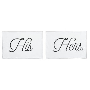 Trendy typografie "Zijn en de Heren" Kussensloop