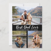 Trendy Typography 3 Photo Collage Vaderdag (Voorkant)