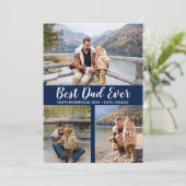 Trendy Typography 3 Photo Collage Vaderdag (Staand voorkant)