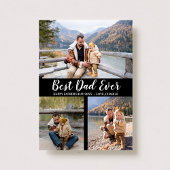 Trendy Typography 3 Photo Collage Vaderdag