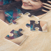 Trendy Typography Best Friends Names Photo Collage Legpuzzel (Zijkant)