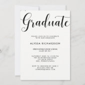 Trendy Typography | Fotogradatiepartij Kaart (Achterkant)