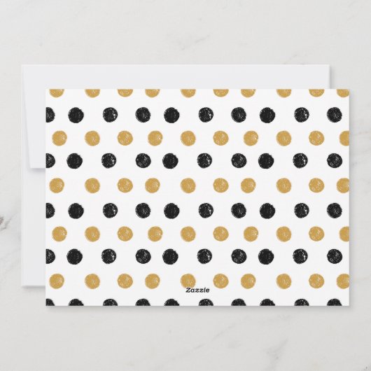 Trendy Typography Holiday Foto met Kerstmis Kaart (Achterkant)