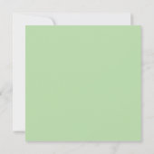 Trendy Typography Modern Wedding Invitations Kaart (Achterkant)