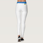 Trendy Ukraine en mode van de Oekraïense vlag/spor Leggings (Achterkant)
