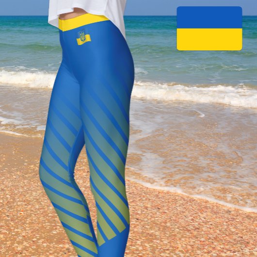 Trendy Ukraine & mode van de Oekraïense vlag / spo Leggings