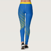 Trendy Ukraine & mode van de Oekraïense vlag / spo Leggings (Achterkant)