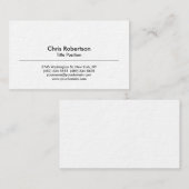 Trendy Ultra-Thick Charming Visitekaartje (Voorkant / Achterkant)