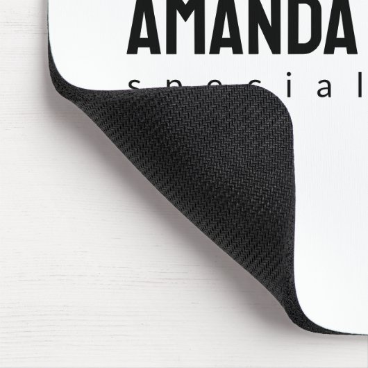 Trendy uniek creatief minimalistisch ontwerp muismat (Hoek)