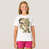 Trendy unieke design T-shirt (Voorkant volledig)