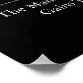 Trendy Unieke Motivatie vertrouwensband Poster (Hoek)