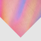 Trendy Unieke Roze Blauw groene abstracte golven Tissuepapier (Detail)