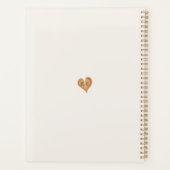 Trendy Unieke Waterverf Koffieliefhebber 2026 Planner (Achterkant)