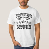 Trendy Vader van het Groom T-shirt (Voorkant)