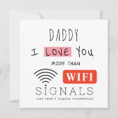 Trendy Vaderdag WIFI voor papa (Voorkant)