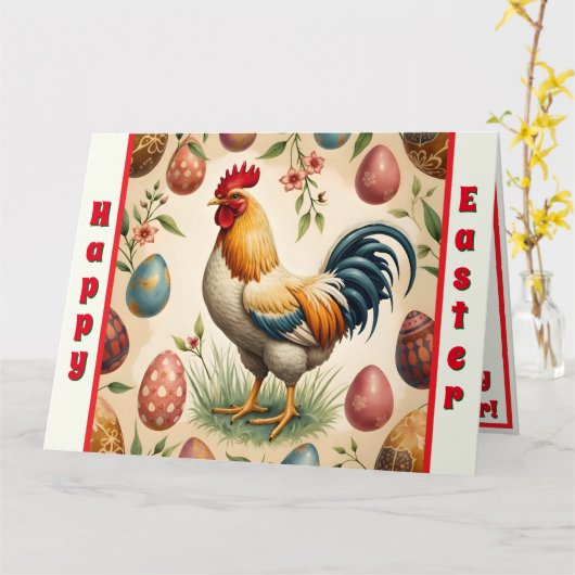 Trendy vakantie Easter Collectie Kaart (Gele Bloem)