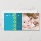 TRENDY VAKANTIE FOTOKAART ::  begrensd L1 Feestdagenkaart (Voorkant)