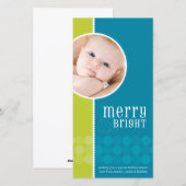 TRENDY VAKANTIE FOTOKAART :: Goodcheer 5 Feestdagenkaart (Voorkant / Achterkant)