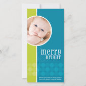 TRENDY VAKANTIE FOTOKAART :: Goodcheer 5 Feestdagenkaart (Voorkant)