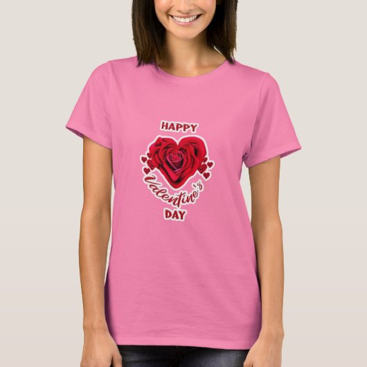 Trendy Valentijn's - Vier liefde in stijl! ❤️ T-shirt (Voorkant)