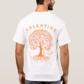 Trendy Valentijnsdag cadeau voor hem T-shirt (Achterkant)