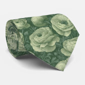 Trendy Valentine Gifts For Men Ranunculus Floral Stropdas (Opgerold)