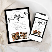 Trendy vastbinden van haar twintiger verjaardagsfe kaart