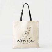 Trendy Vastgestelde Abuela Tote Bag (Voorkant)