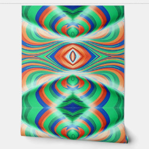 Trendy veelkleurig klassiek modern design behang