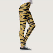 Trendy veelkleurig patroon Ratti_Creative_Arts" Le Leggings (Rechts)