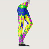 Trendy veelkleurige "Ratti_Creative_Arts" Leggings (Rechts)