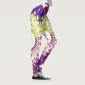 Trendy veelkleurige "Ratti_Creative_Arts" Leggings (Rechts)