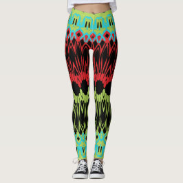 Trendy veelkleurige "Ratti_Creative_Arts" Leggings