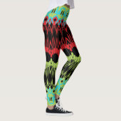 Trendy veelkleurige "Ratti_Creative_Arts" Leggings (Rechts)
